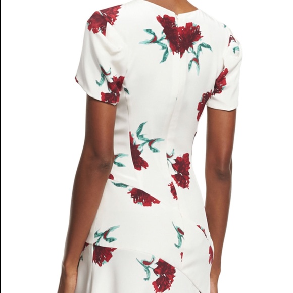 NWT Oscar de la renta floral silk dress - Picture 5 of 9